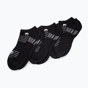Socks Venum Vector No-Show 3 pairs black/grey