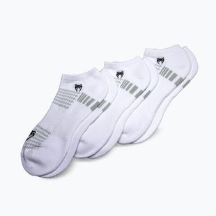 Socks Venum Vector No-Show 3 pairs white/grey