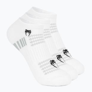 Socks Venum Vector No-Show 3 pairs white/grey
