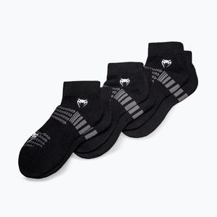 Socks Venum Vector Ankle 3 pairs black/grey
