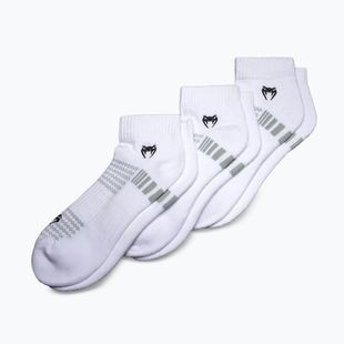 Socks Venum Vector Ankle 3 pairs white/grey