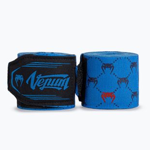 Boxing wraps Venum Monogram Hand Wraps Advanced 250 cm blue
