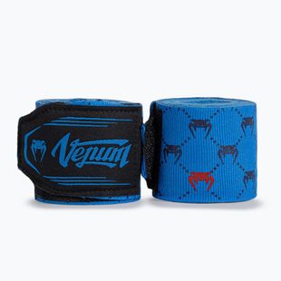 Boxing wraps Venum Monogram Hand Wraps Advanced 400 cm blue