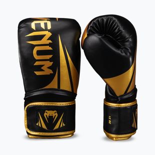 Boxing gloves Venum Challenger 2.5 Boxing black/gold