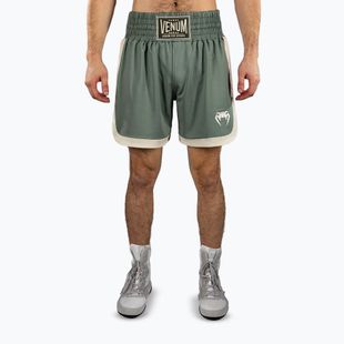 Men's training shorts Venum Classic Boxing aqua green/ivory