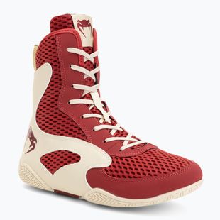 Men's boxing shoes Venum Contender Boxing ruby red/ivory