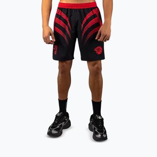 Men's training shorts Venum x Mike Tyson Tiger Training deep black/intense red
