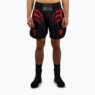 Men's training shorts Venum x Mike Tyson Tiger deep black/intense red