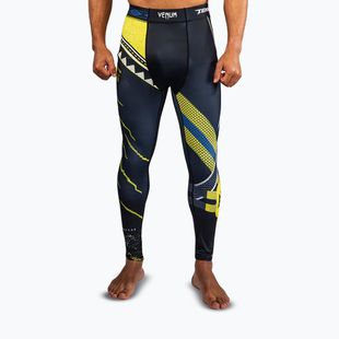 Men's training leggings Venum x TEKKEN 8 King Spats black/yellow