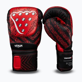 Boxing gloves Venum x TEKKEN 8 Kazuya Boxing red/black