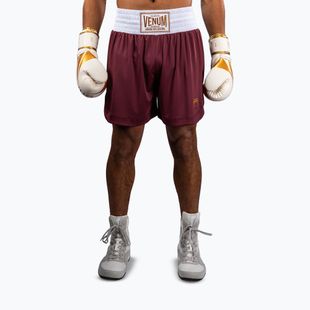 Men's training shorts Venum Classic Boxing burgundy