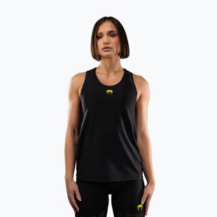 Women's T-shirt Venum Lazer Dry Tech black/yellow