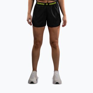 Women's training shorts Venum Lazer black/yellow