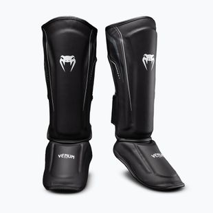 Shin and foot guards Venum Streamline Shin black/white