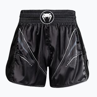 Men's training shorts Venum Streamline Muay Thai black/white