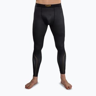 Men's training leggings Venum Streamline Spats black/gold