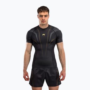 Men's rashguard Venum Streamline black/gold