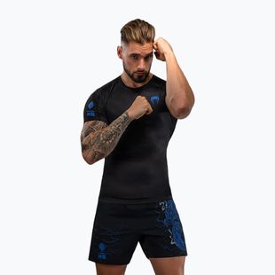 Men's rashguard Venum Thunder Dragon black/royal blue