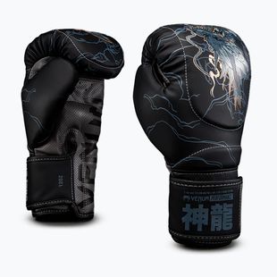 Boxing gloves Venum Thunder Dragon Boxing black/grey/copper