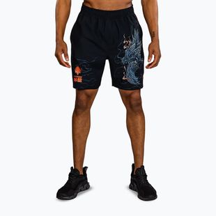 Men's training shorts Venum Thunder Dragon Training Black/Grey/Copper