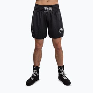 Men's boxing shorts Venum Stealth Boxing black/white