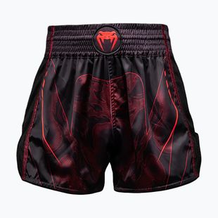 Men's training shorts Venum Spectre Muay Thai black/red