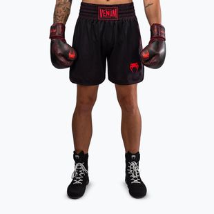 Men's boxing shorts Venum Spectre Boxing black/red