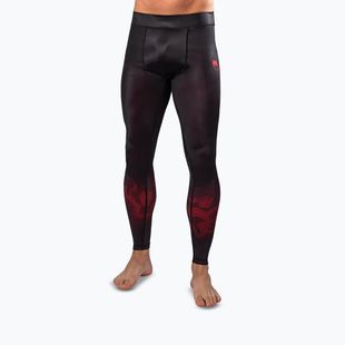 Men's training leggings Venum Spectre Spats black/red