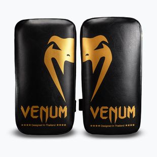 Training pads Venum Giant Kick Pads black/gold