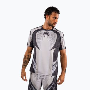 Men's T-shirt Venum Galactic 3.0 Dry Tech off white/black