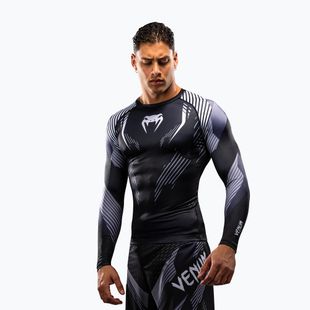 Men's long sleeve rashguard Venum No-Gi 6.0 Rashguard black/white