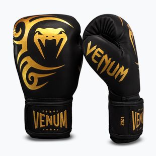 Boxing gloves Venum Mike Tyson Replica Boxing black/gold