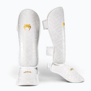 Shin guards Venum Contender 1.5 XT 3D Shin white/gold