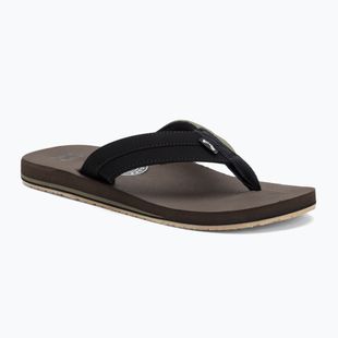 Men's Billabong All Day Impact flip flops chocolate MFOT1BAD-CHO