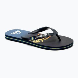 Quiksilver Molokai Art SNDL men's flip-flops blue AQYL101264-BYJ1