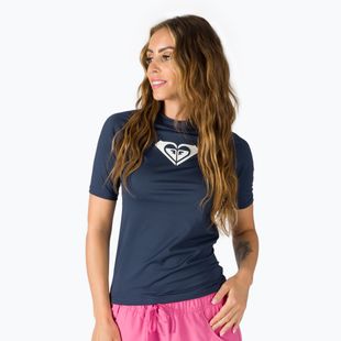 Women's swimming T-shirt ROXY Whole Hearted 2021 mood indigo