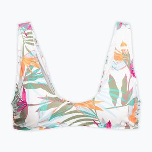 Swimsuit top ROXY Beach Classics Elongated Triangle 2021 bright white/floral of paradis