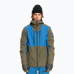 Quiksilver Muldrow men's snowboard jacket green EQYTJ03376