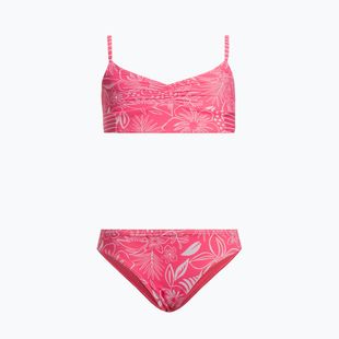 Children's two-piece swimsuit ROXY Vacay For Life Crop Top Set 2021 sunkissed coral tropical tide