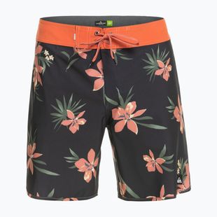 Quiksilver men's Surfsilk Scallop 18" graphite swim shorts EQYBS04770-KTA6