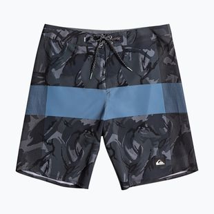 Quiksilver men's Highlite Arch 19" swim shorts in graphite EQYBS04763-KTA6