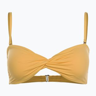 Swimsuit top Billabong Sol Searcher Drapped Bandeau golden peach