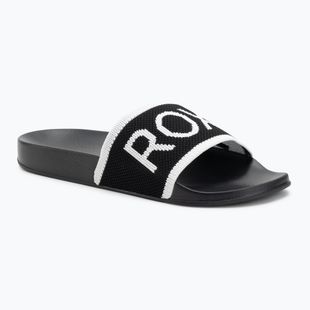 Women's flip-flops ROXY Slippy Knit black