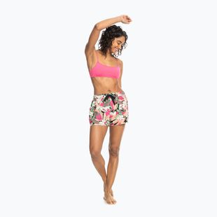Women's ROXY Coastline Ride shorts anthracite palm song axs