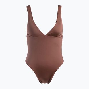 Women's one-piece swimsuit ROXY Silky Island root beer
