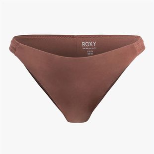 ROXY Silky Island Cheeky root beer swimsuit bottom