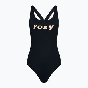 Women's one-piece swimsuit ROXY Active Cross anthracite