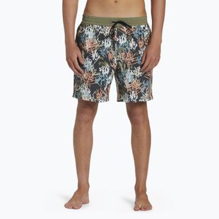 Men's Billabong Coral Garden Layback swim shorts multicolour