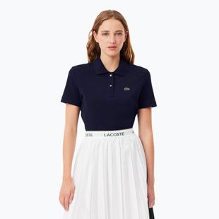 Women's polo shirt Lacoste Polo PF7839 navy blue