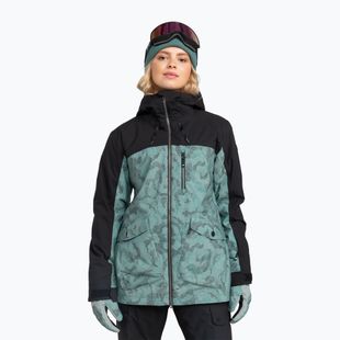 Women's snowboard jacket ROXY Stated lily pad sketch book